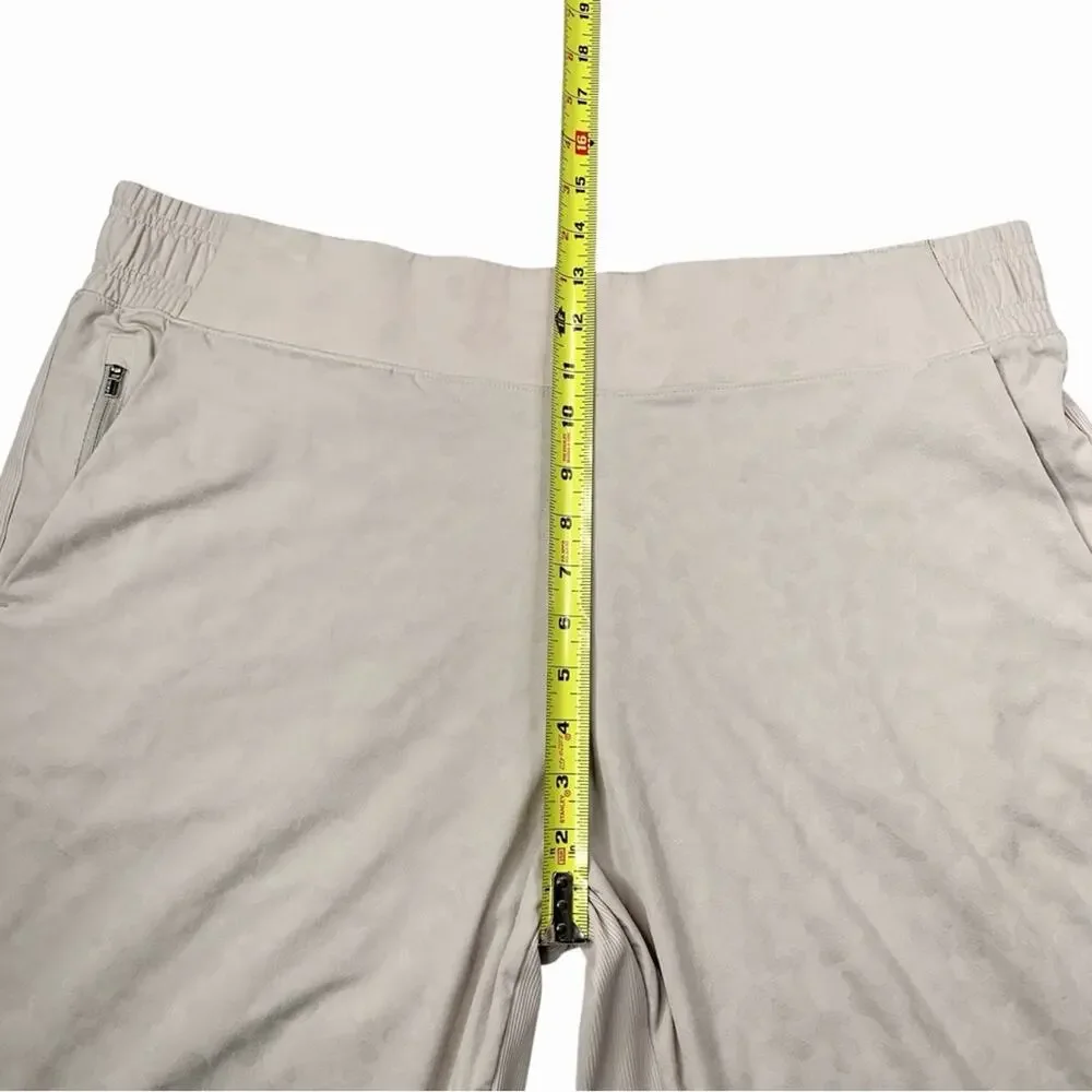 Athleta Brooklyn Textured Jogger 18 Abalone Grey Stretch Active Travel Pant